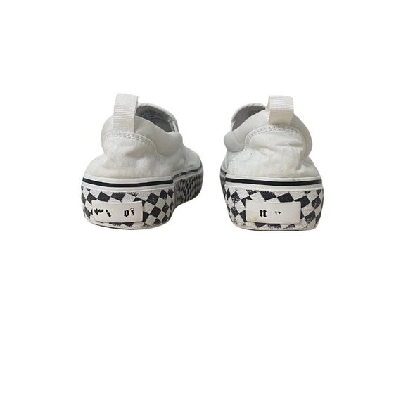 Punkrose Women's Checkerboard Canvas Slip On Sneakers, Size 9.5 - Picture 6 of 7